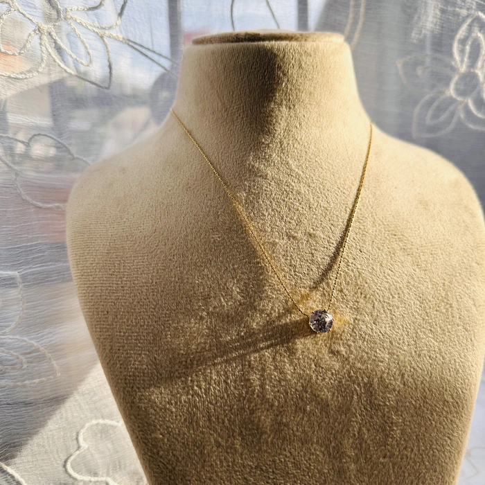 SKARRA STUD NECKLACE
