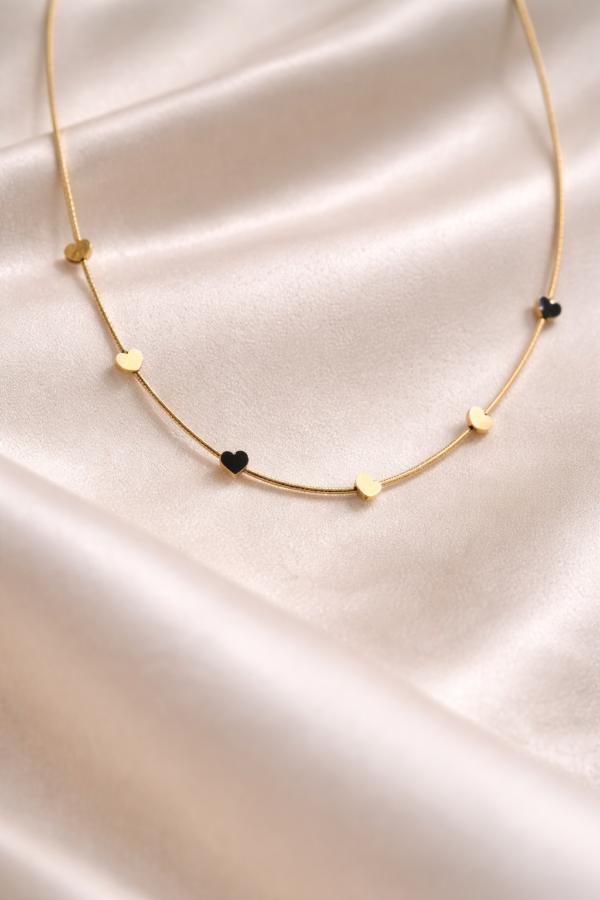 MULTI HEART NECKLACE