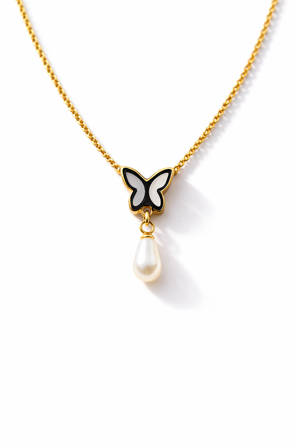 ANNABELLE BUTTERFLY DROP NECKLACE