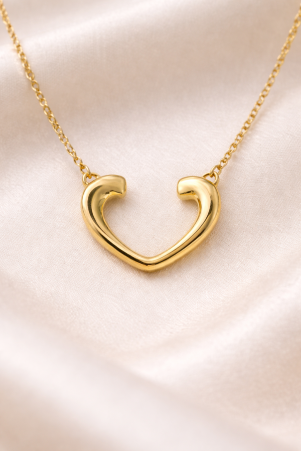 PARIS BIG HEART NECKLACE