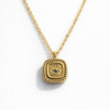 SQUARE EVIL EYE NECKLACE