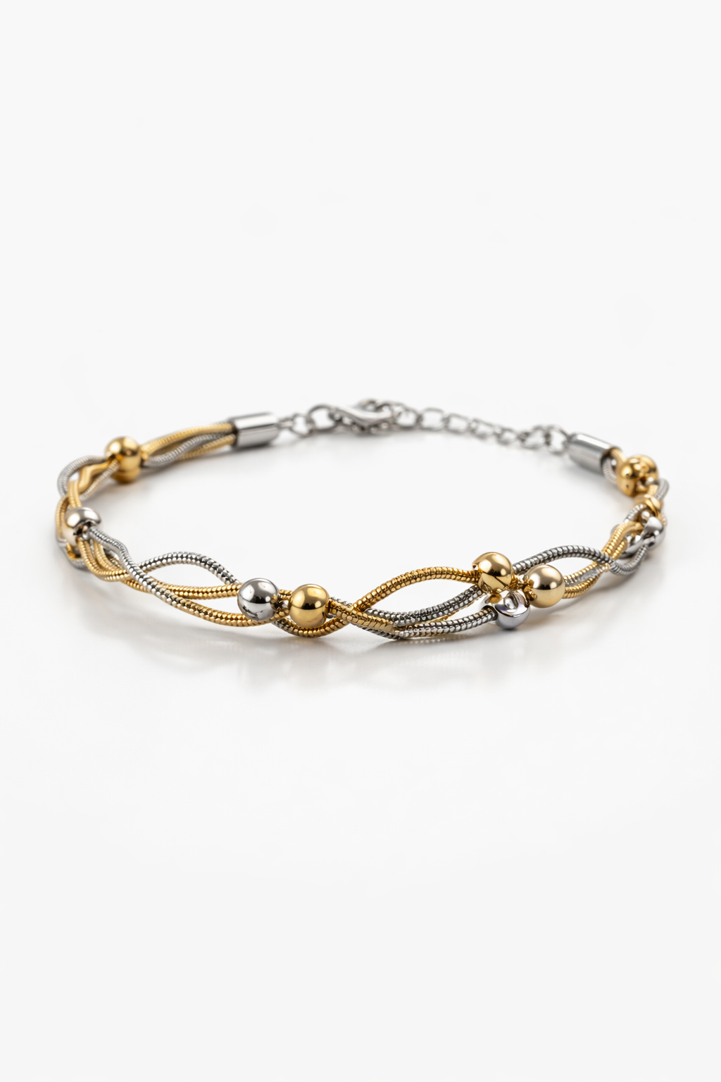 THREE METAL BRACELET