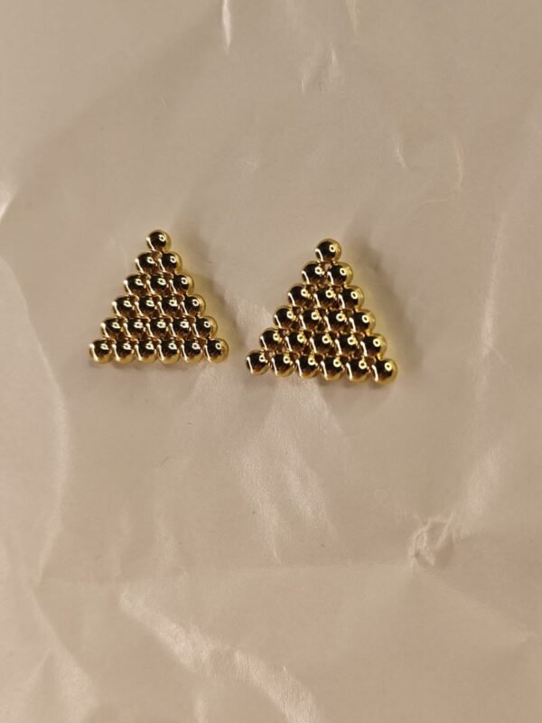 WhatsApp Image 2025-07-08 at 17.10.33 (1) Gold Beaded Triangle Stud Earrings