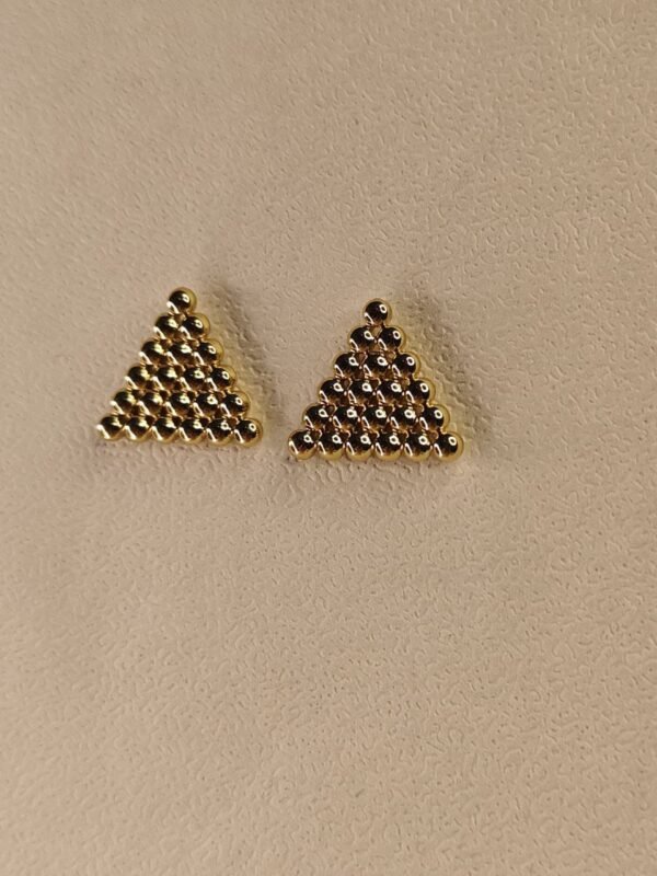 WhatsApp Image 2025-07-08 at 17.10.34 Gold Beaded Triangle Stud Earrings