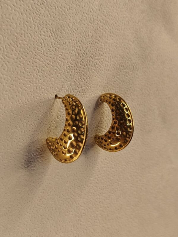 WhatsApp Image 2025-07-08 at 17.11.58 Textured Gold Crescent Hoop Earrings