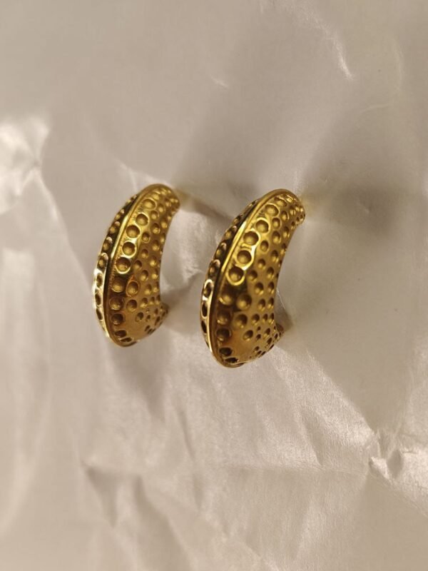 WhatsApp Image 2025-07-08 at 17.12.00 Textured Gold Crescent Hoop Earrings