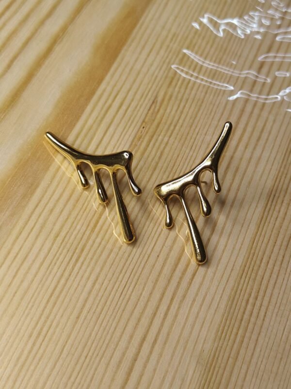 WhatsApp Image 2025-07-08 at 19.18.57 (2) Zara Gold Abstract Drip Statement Earrings