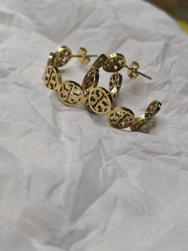 WhatsApp Image 2025-07-08 at 19.22.14 Noor Gold-Plated Filigree Hoop Earrings