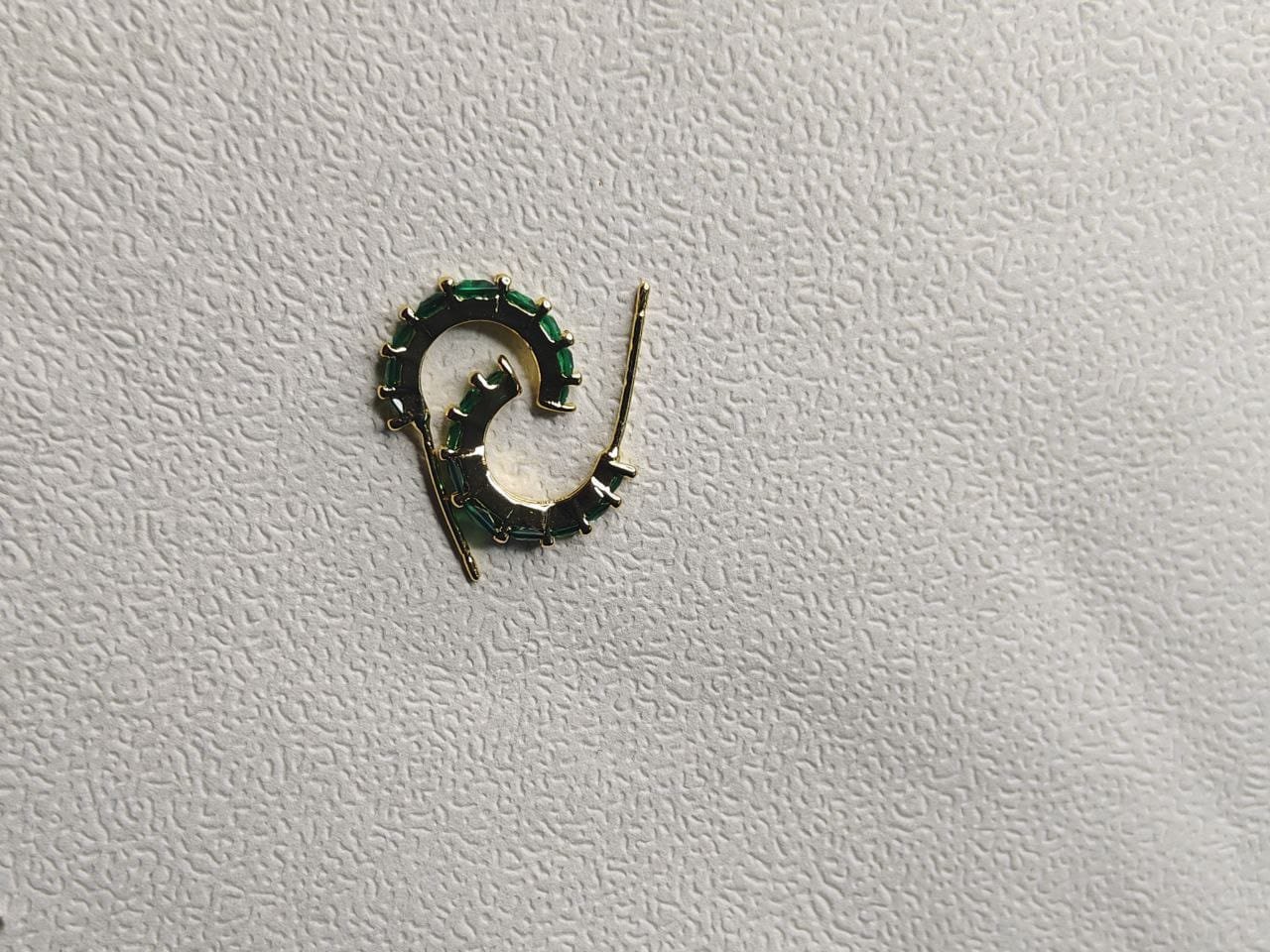  Green Curve Ring