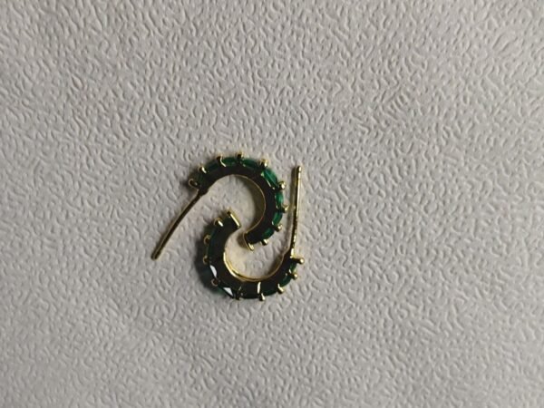  Green Curve Ring